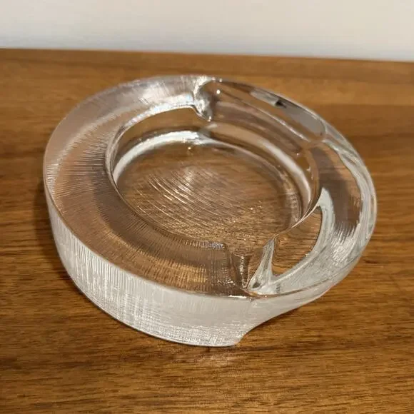 Fabio Frontini for Arnolfo di Cambio Glass Ashtray Azteca Collection GM - 70's